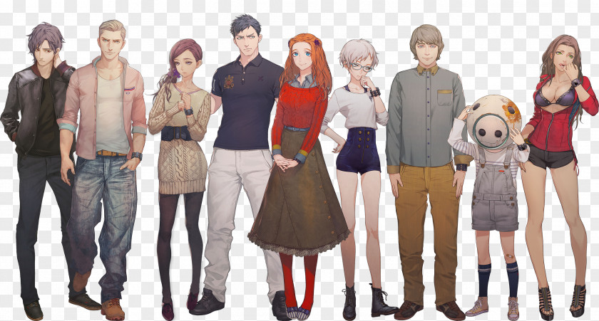 999 Virtue's Last Reward Zero Time Dilemma Escape: Nine Hours, Persons, Doors Character Video Games PNG