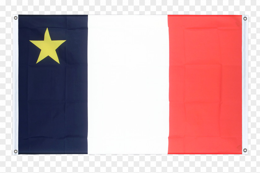 Flag Of Acadia New Brunswick Canada Blanket PNG