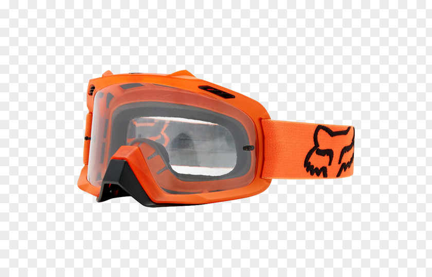 Fox Head Goggles Racing Motocross Glasses Clothing Accessories PNG