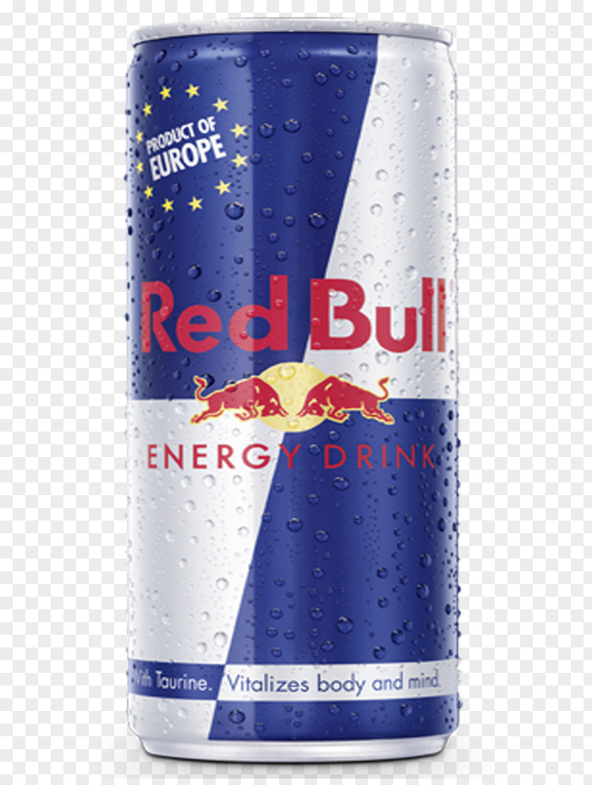 Red Bull Energy Drink Fizzy Drinks Food Beverage Can PNG