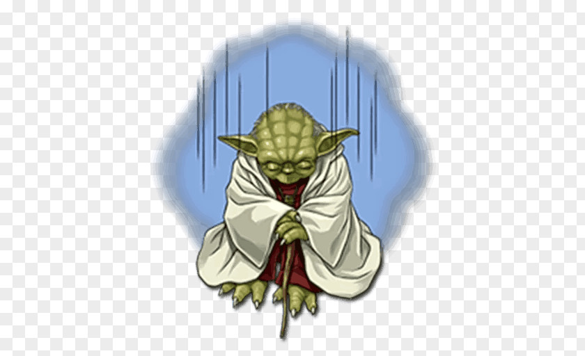 Star Wars Yoda Sticker Telegram PNG