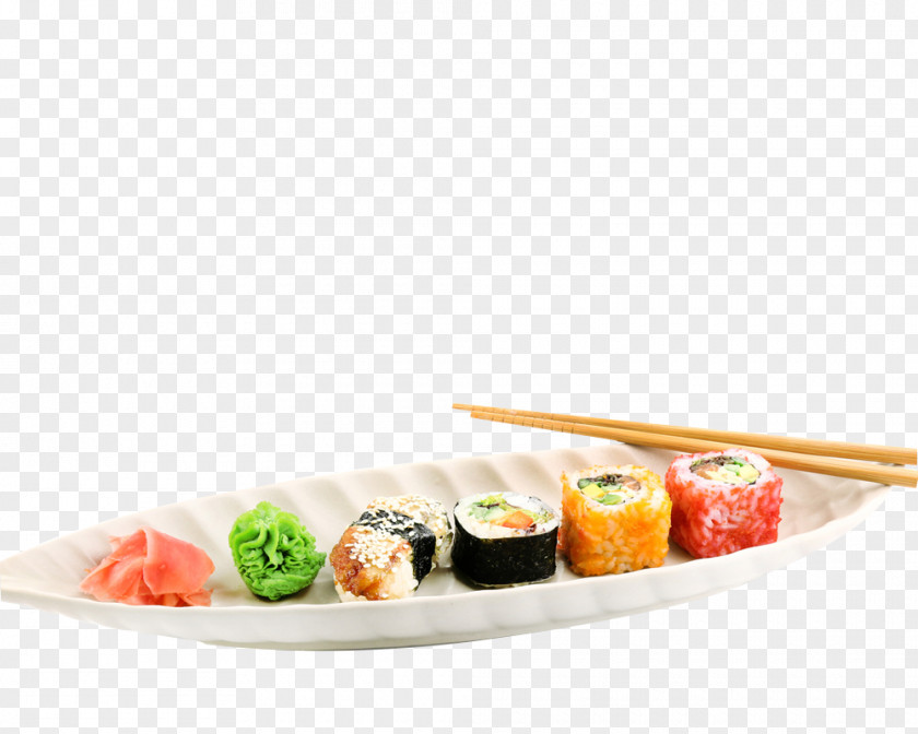 Sushi California Roll Japanese Cuisine Food Salmon PNG