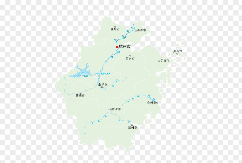 Zhejiang Map Area LINE PNG