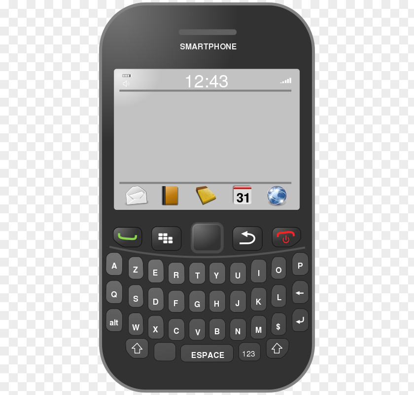 Blackberry BlackBerry Priv Torch Smartphone PNG