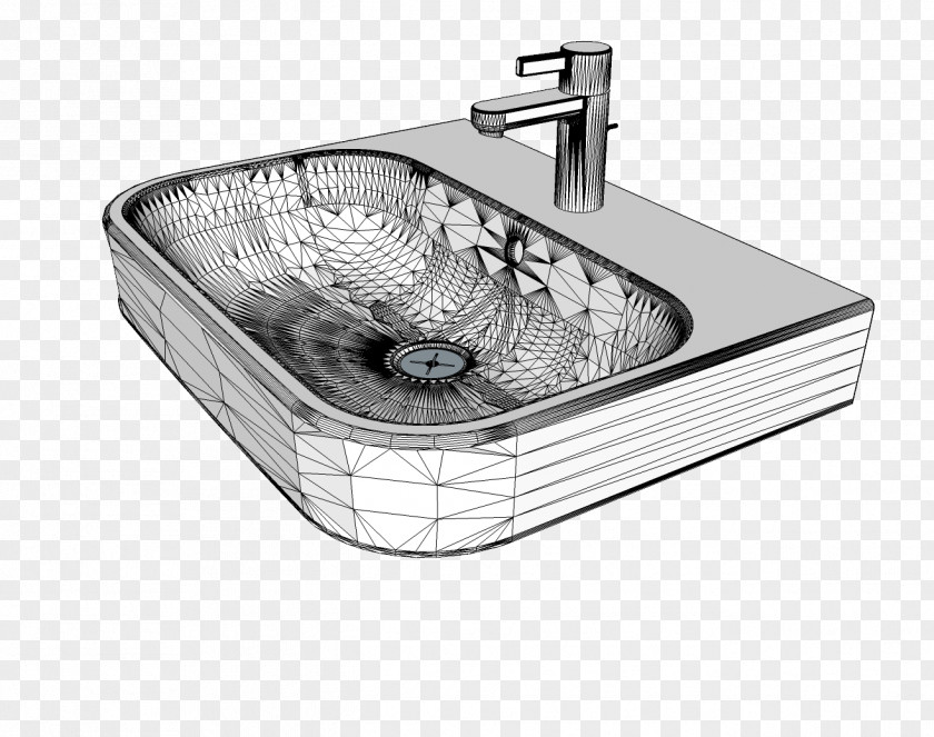 Sink Plumbing Fixtures Stainless Steel Kitchen Bathroom PNG