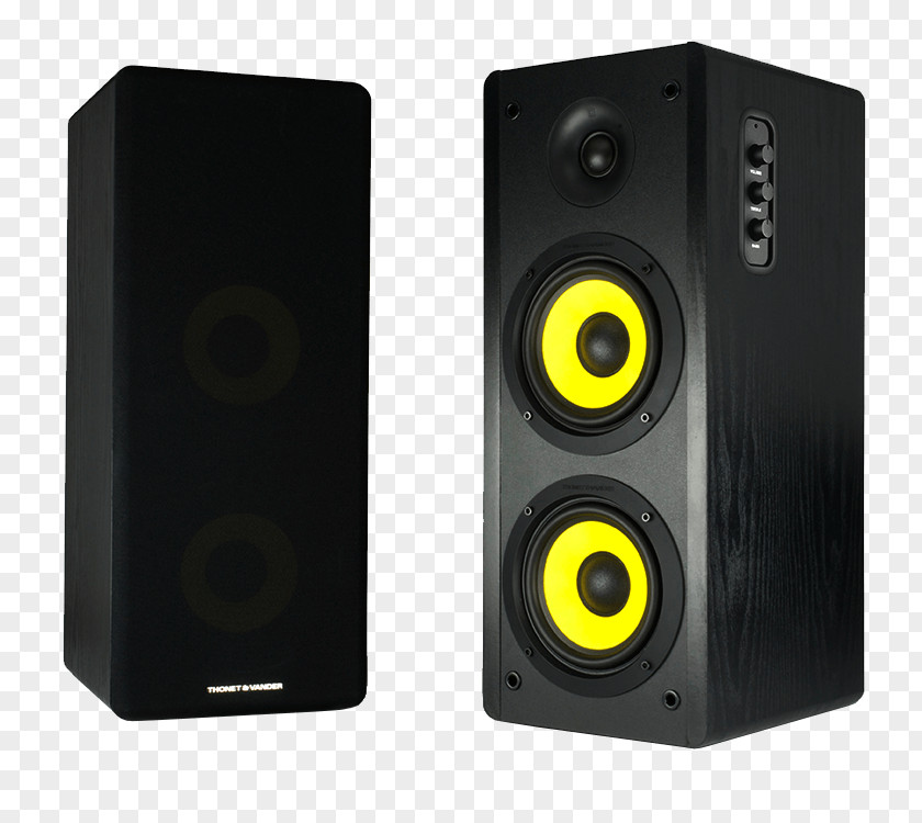 Spects Thonet & Vander HOCH BT Loudspeaker Rätsel Laut And Koloss 2.0 800 Watts Wood Hifi Bluetooth 4.0 Speake PNG