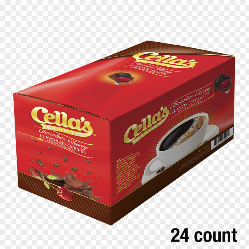 Cherry Chocolate Cella's Coffee Tea Cider Chocolate-covered PNG
