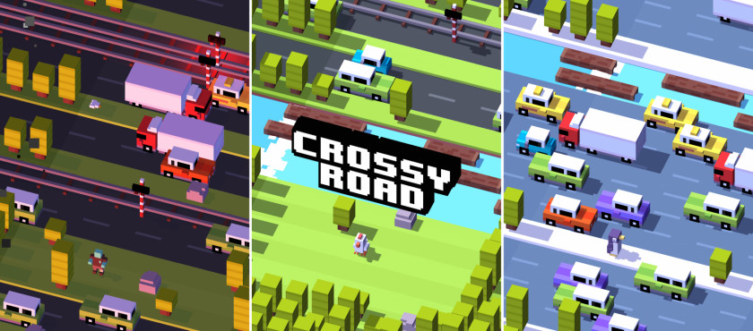Crossy Road Frogger Flappy Bird Video Game Arcade PNG