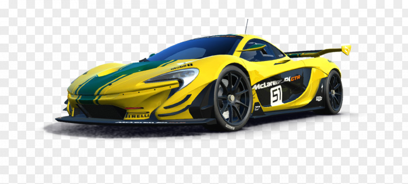 McLaren P1 GTR Supercar Real Racing 3 Sports Car PNG