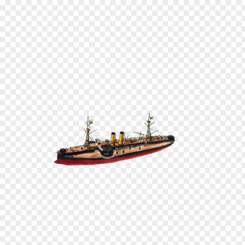 Model Diagram Warship PNG