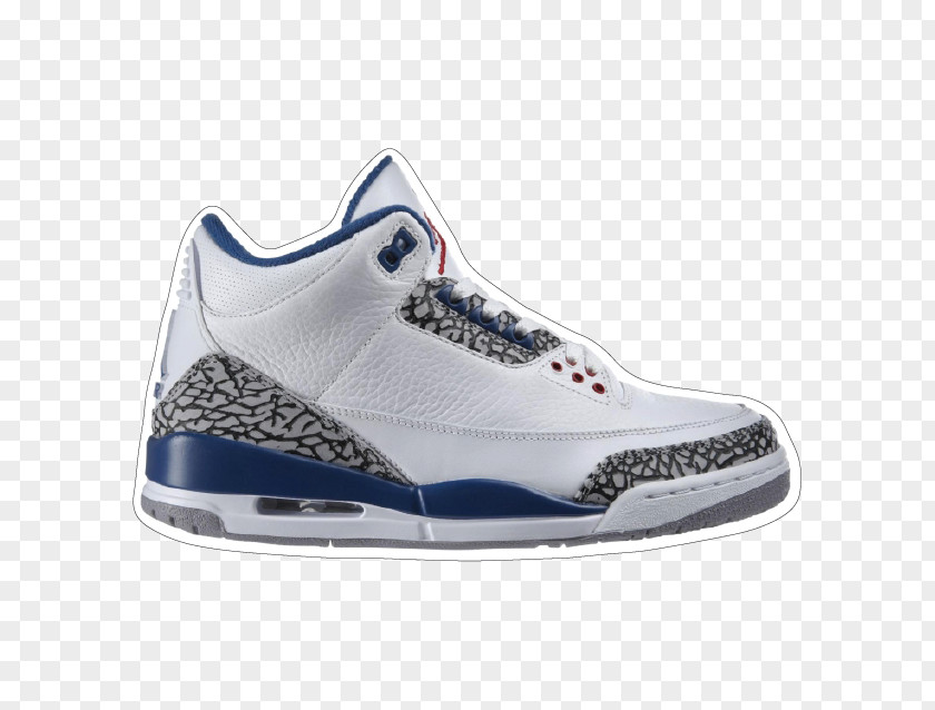 Nike Air Jordan 3 Retro Og 854262 001 Sports Shoes True Blue (2009) PNG