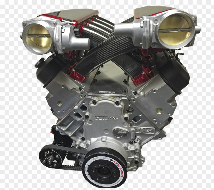 Performance Car LS Based GM Small-block Engine Intake Component Parts Of Internal Combustion Engines PNG