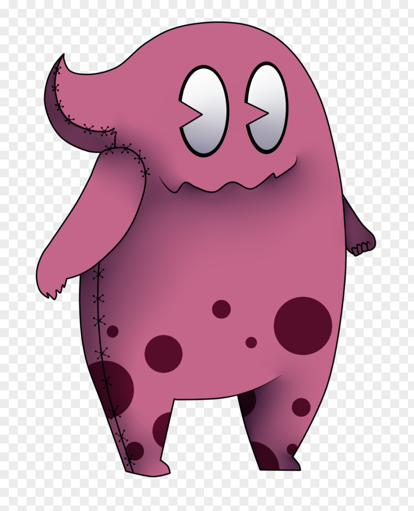 Pig Snout Pink M Clip Art PNG