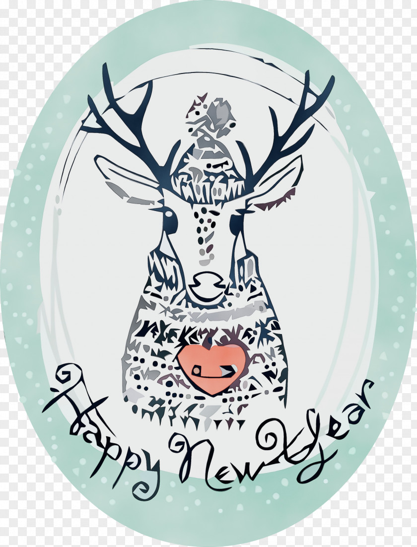 Porcelain Reindeer PNG