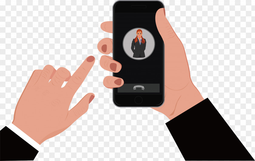 Vector Touch Phone Smartphone Mobile Euclidean PNG