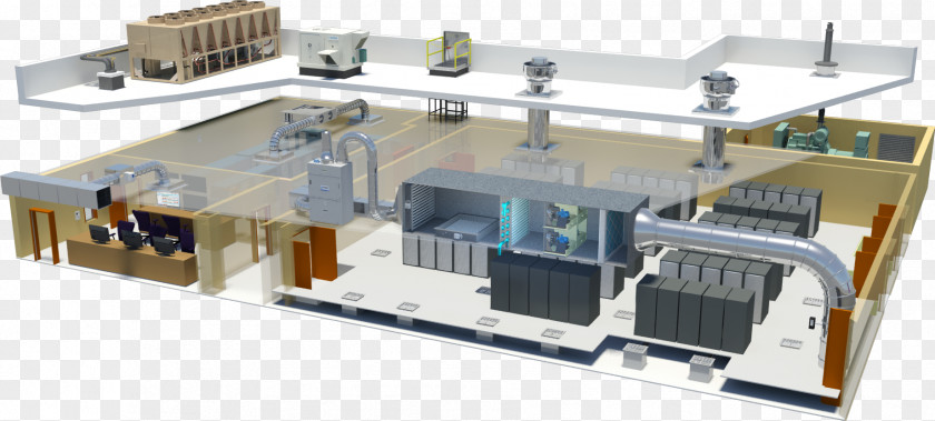 Water Drop Diagram Data Center Building HVAC PNG