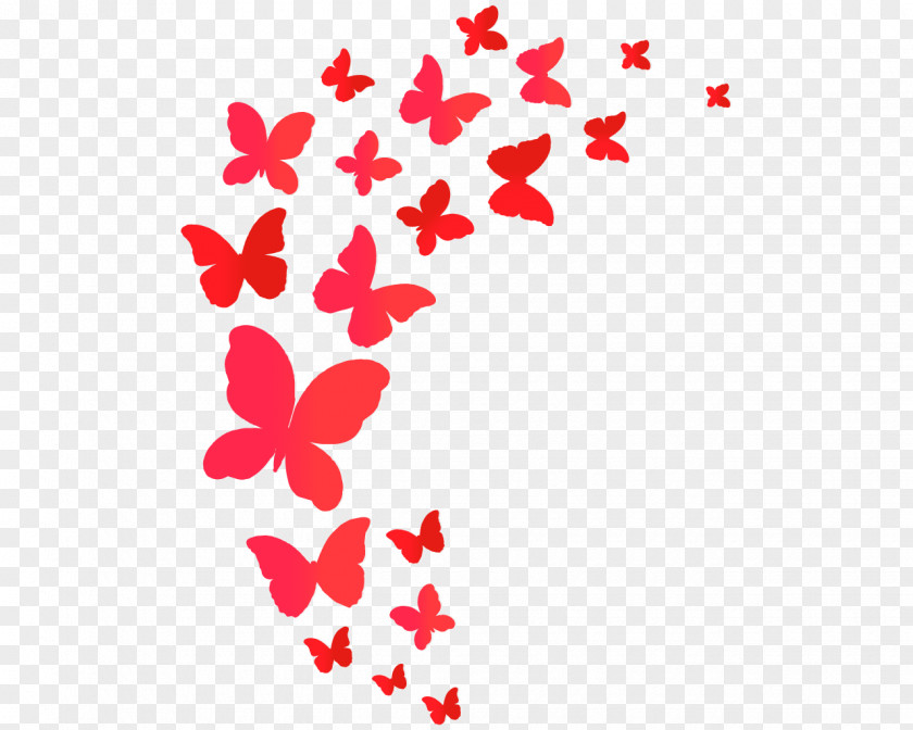 Butterfly Papillon Dog Red Clip Art PNG