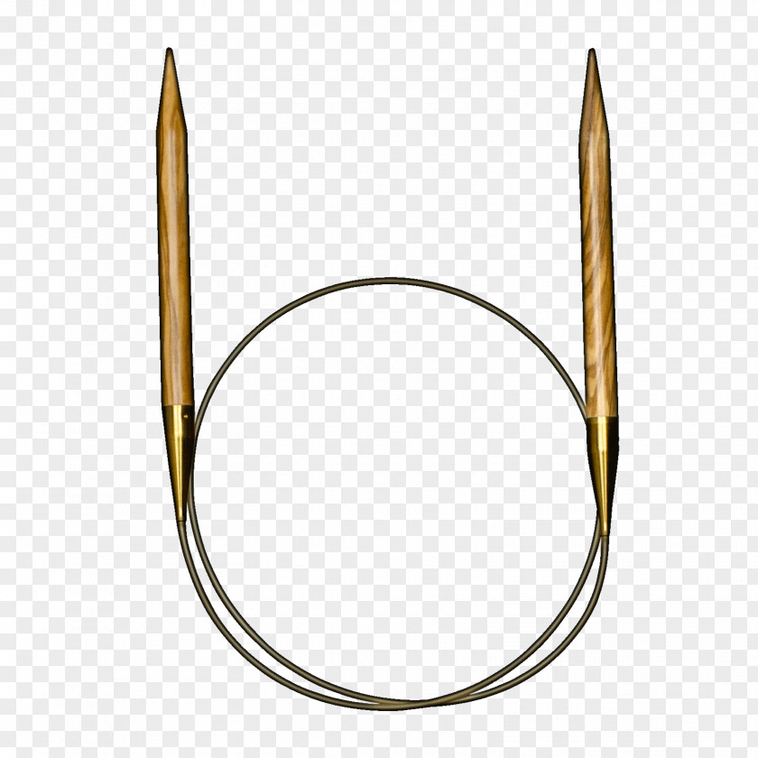 Olive Knitting Needle Millimeter Length Circular PNG