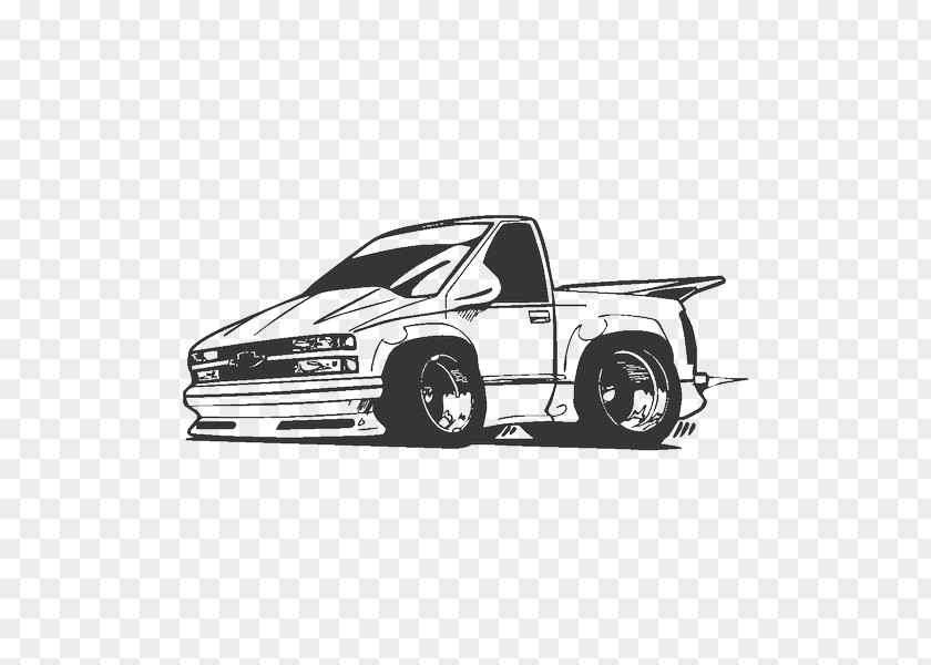 Pickup Truck Car Chevrolet Decal Sticker PNG