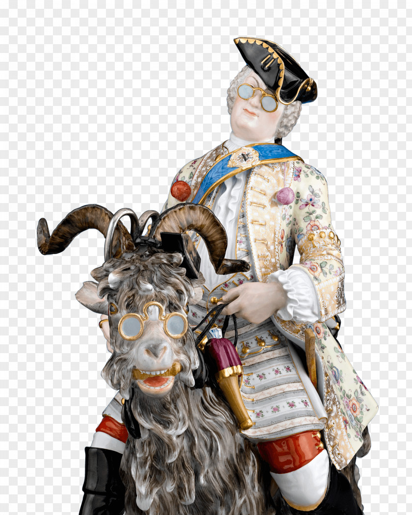 Antique Meissen Porcelain Figurine Brühl's Terrace PNG