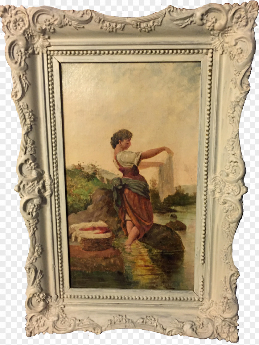 Antique Picture Frames Work Of Art Image PNG