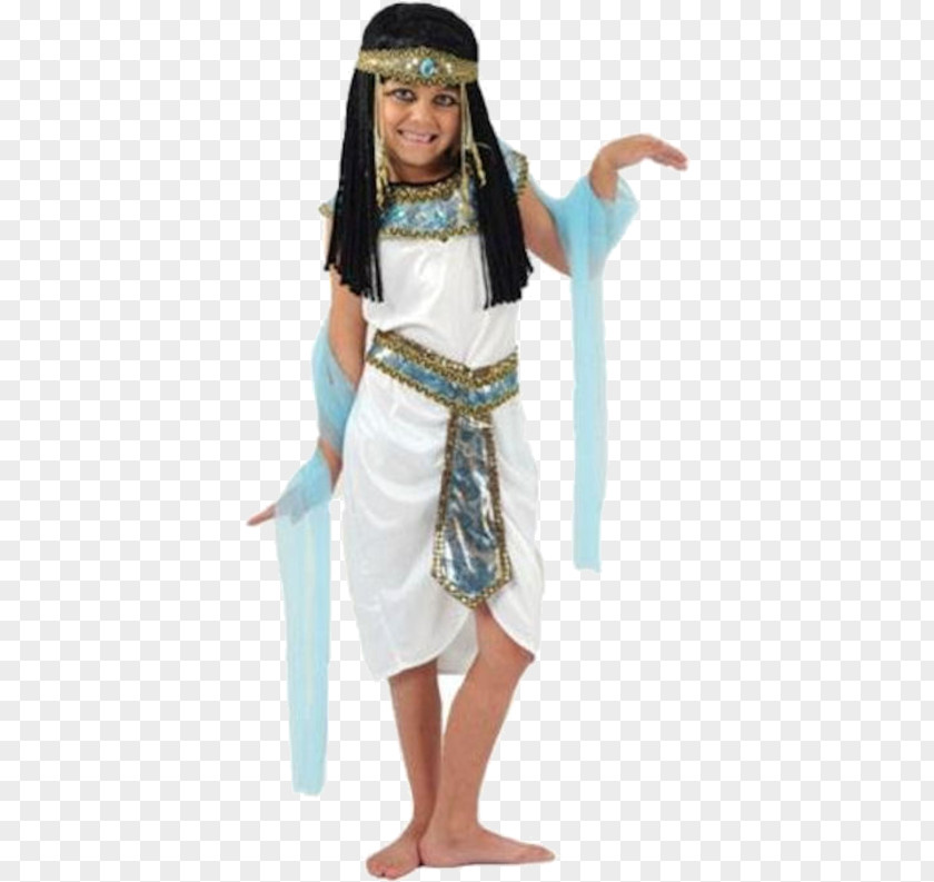 Child Cleopatra Ancient Egypt Costume Party Clothing PNG