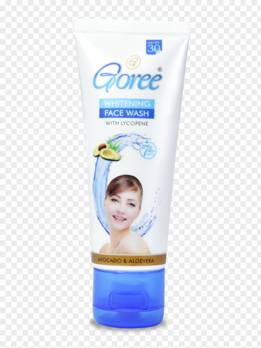Face Cleanser Lotion Cream Sunscreen PNG