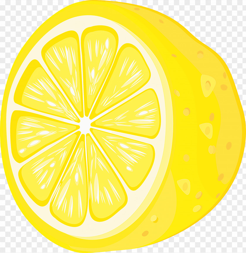 Food Meyer Lemon Yellow Citrus Fruit Clip Art PNG