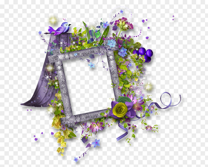 Portrait Picture Frames Desktop Wallpaper Floral Design PNG