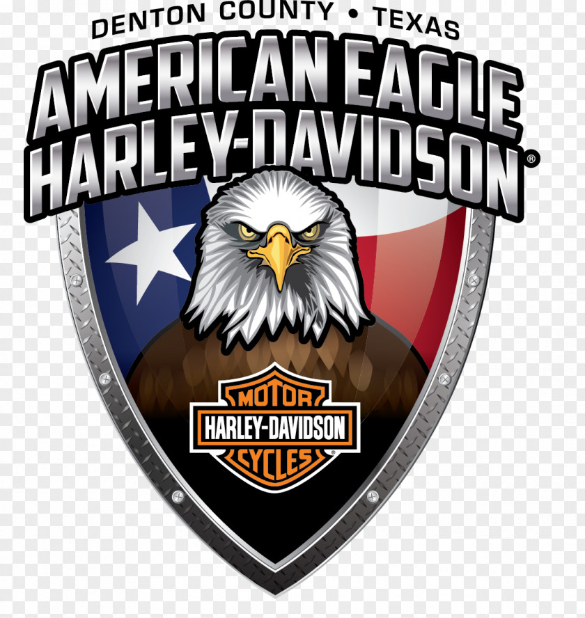 T-shirt American Eagle Harley-Davidson Motorcycle Bald PNG