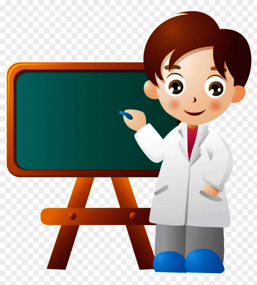 Cartoon Doctor Teacher Male PNG