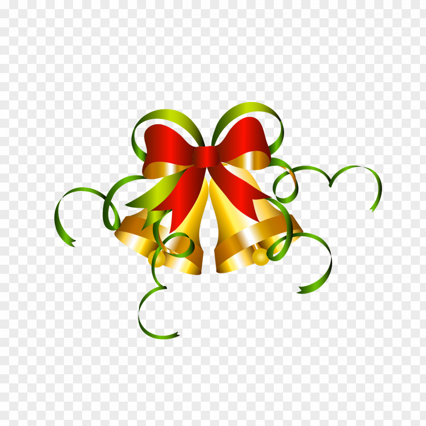 Christmas Bells Decoration Euclidean Vector PNG