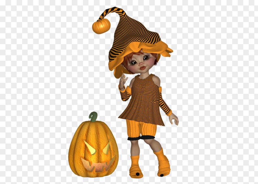 Halloween Doll Autumn Fairy 0 Image Centerblog PNG