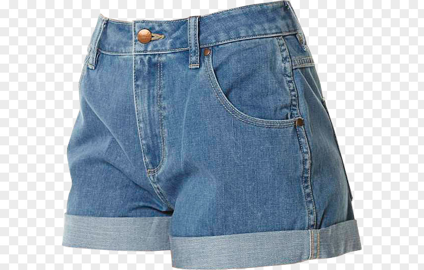 Jeans Denim Shorts Paper PNG