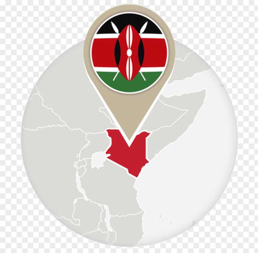 Kenya Flag Of World Map PNG