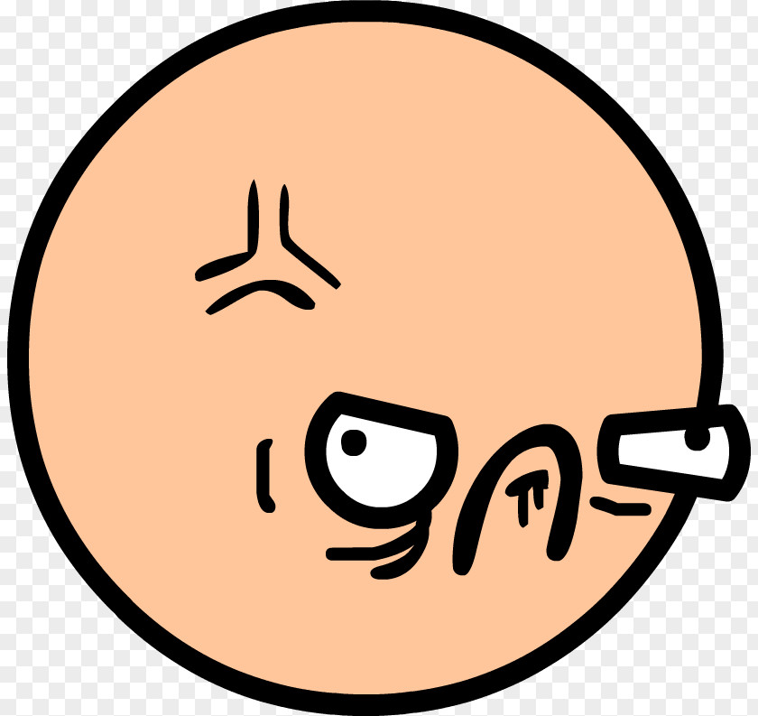 Picture Of A Mad Face Smiley Anger Clip Art PNG