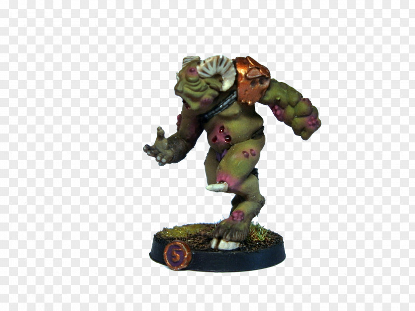 Plague Troll Metal Ogre Resin PNG