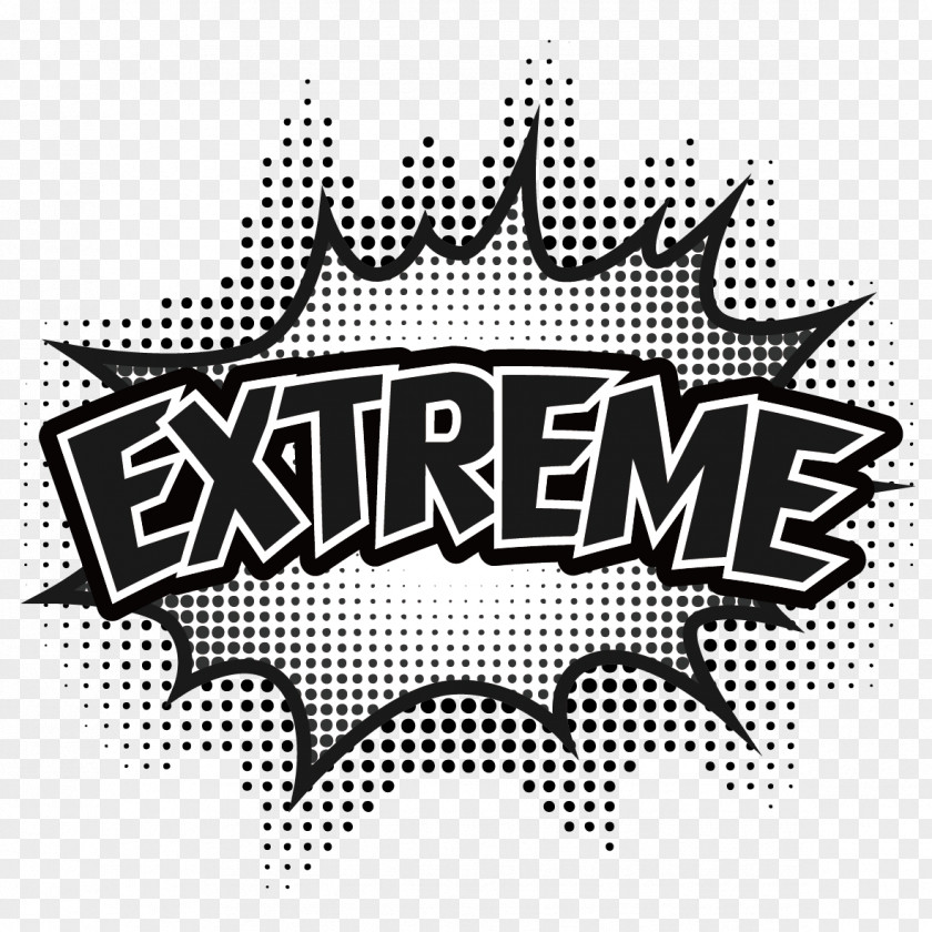Promotional Explosion Stickers Extreme PNG