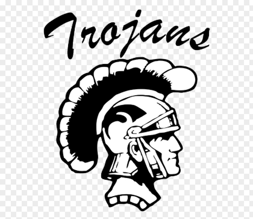 Trojan Mascot Kelly Walsh High School Natrona County National Secondary PNG