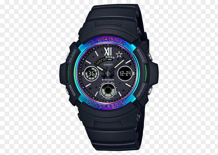 Watch G-Shock Casio Clock White PNG