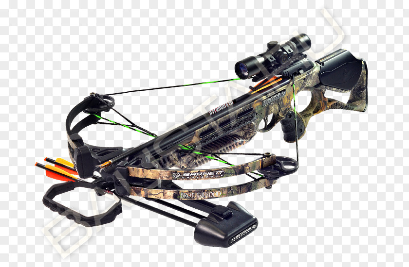 Weapon Crossbow Hunting Red Dot Sight Trigger PNG