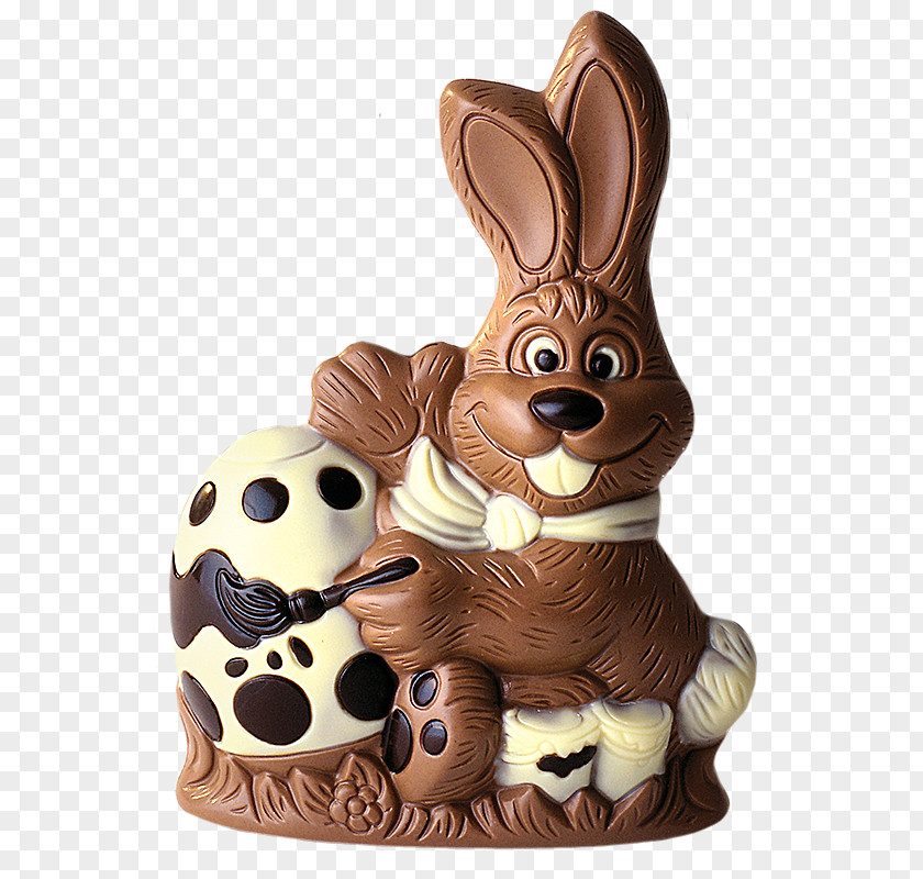 Chocolate Bunny Easter Figurine Animal PNG