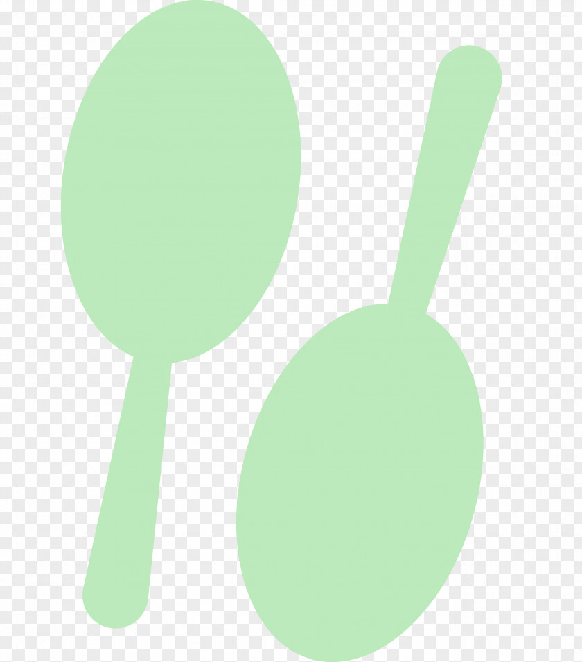 Green Spoon Font Line Meter PNG