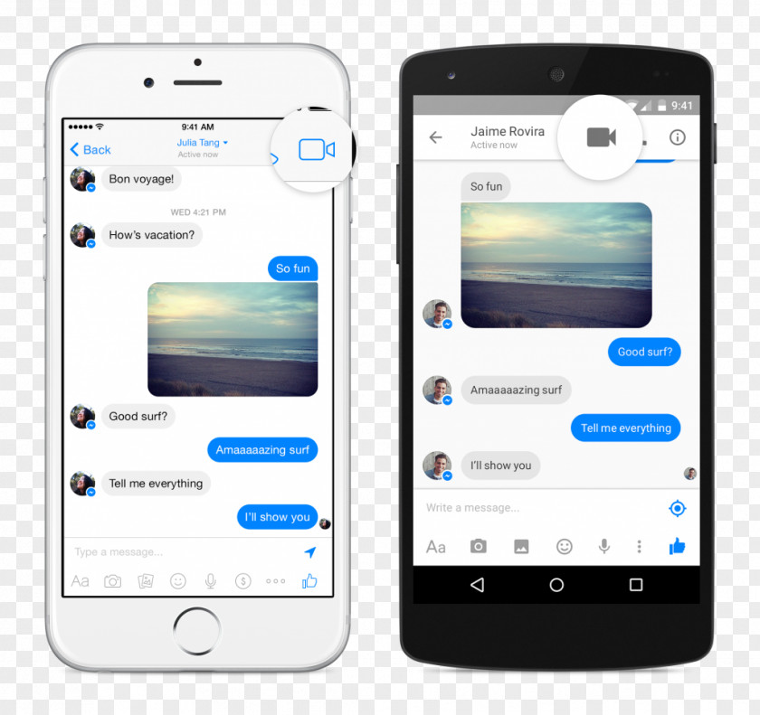 Messenger IPhone Facebook Videotelephony Instant Messaging PNG