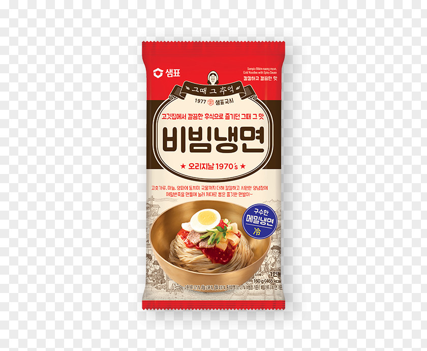 Spicy Sauce Naengmyeon Kal-guksu Instant Noodle Sempio Food PNG
