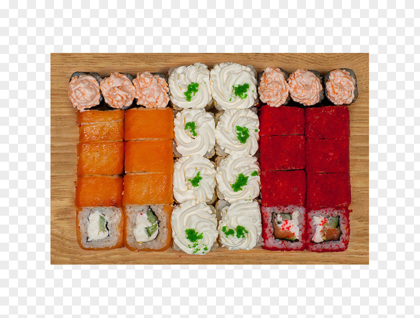 Sushi California Roll 07030 Comfort Food PNG