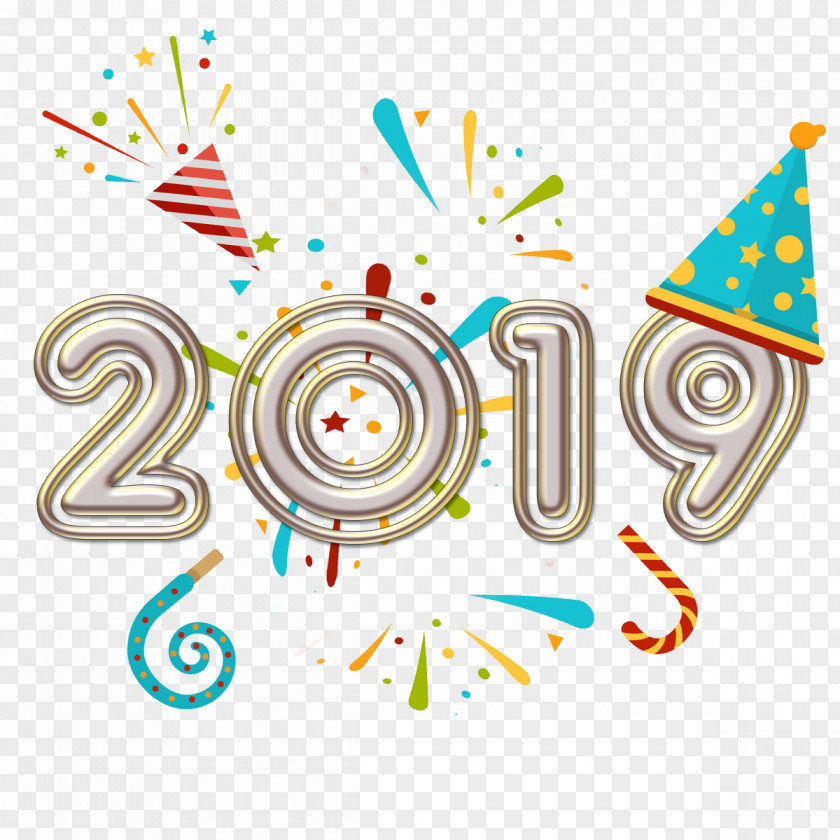 Celebration Greeting Card Year 2019 Clip Art New Psd Vector Graphics PNG