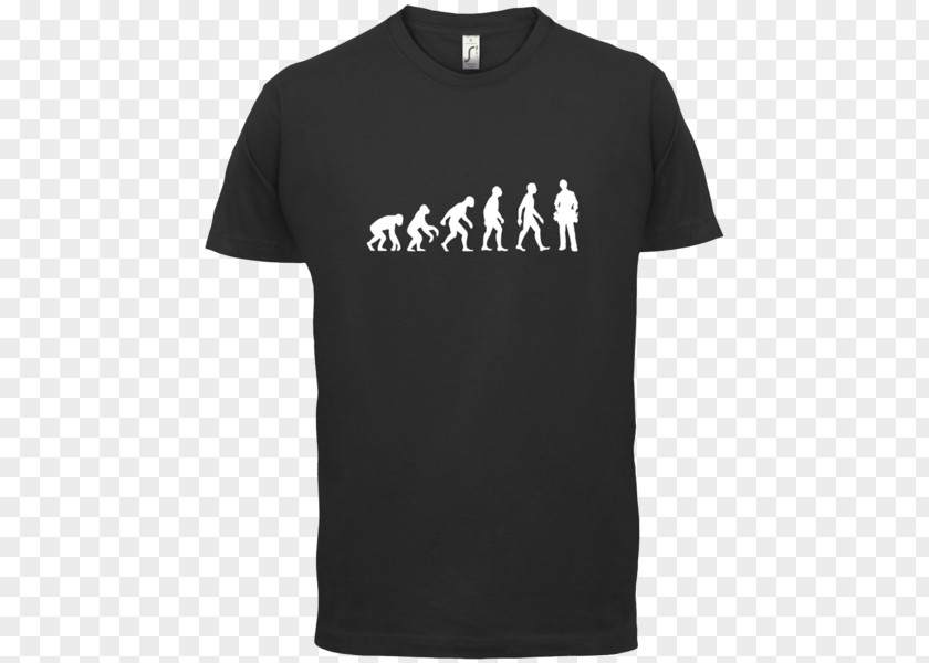 Evolution Of Man T-shirt Clothing Hoodie Crew Neck PNG