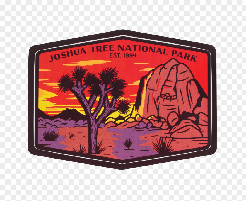Joshua Tree RED.M Font PNG