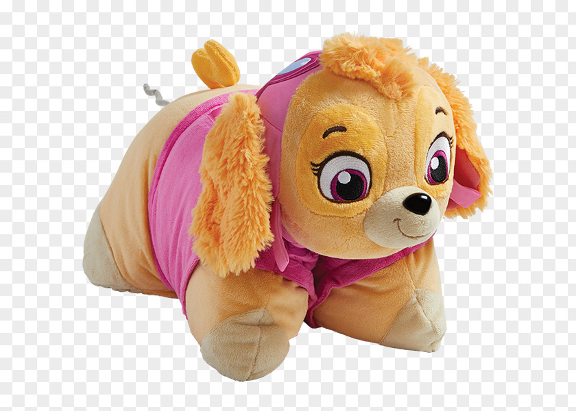 Puppy Stuffed Animals & Cuddly Toys Pillow Pets Paw Patrol Skye PNG